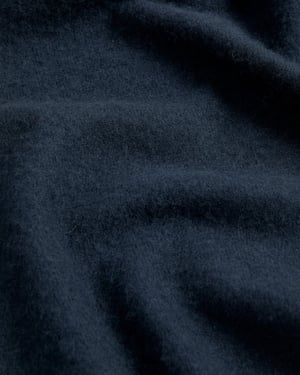 Lyle & Scott Lambswool Blend Scarf - Navy