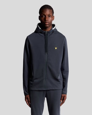 Lyle & Scott Sports Tape Träningsjacka - Marinblå
