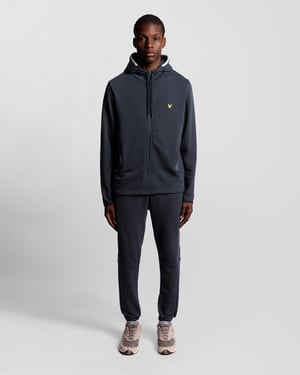 Lyle & Scott Sports Tape Träningsjacka - Marinblå