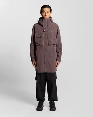 Lyle & Scott Water Resistant Guard Parka - Brown