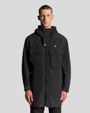 Lyle & Scott Waterafstotende Guard Parka - Zwart