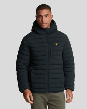 Lyle & Scott Sports lichtgewicht pufferjack - marineblauw
