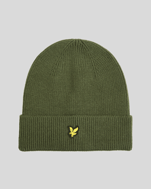Lyle & Scott Jongens Gebreide Muts - Groen