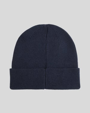 Lyle & Scott Jongens Gebreide Muts - Marineblauw