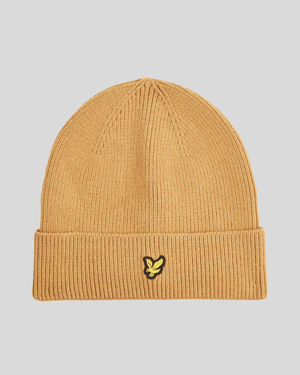 Lyle & Scott Stickad Mössa för Pojkar - Brun