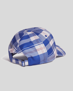 Lyle & Scott Tartan Check Baseballpet - Blauw