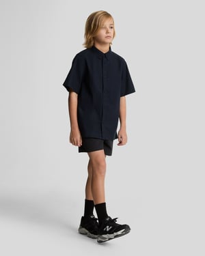 Lyle & Scott Jongens Effen Zwemshort - Zwart