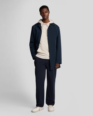 Lyle & Scott Trekbroek met Touwsluiting - Marineblauw