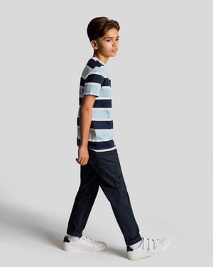 Lyle & Scott Boys' Straight Leg Chino - Navy