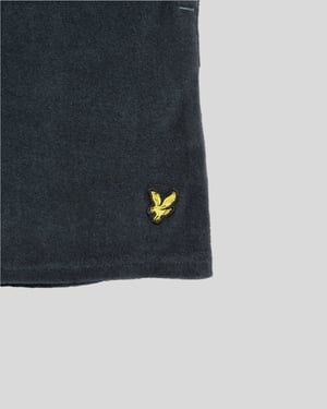 Lyle & Scott jongens badstof short - marineblauw