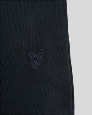 Lyle & Scott jongens katoenen tonale sweatshorts - marineblauw