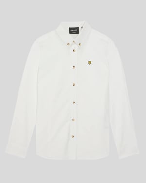Lyle & Scott Boys' Poplin Shirt - White