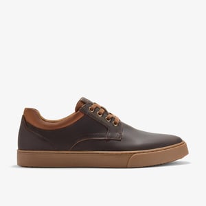 Lockton Tie Tan Oily Leather Trainers