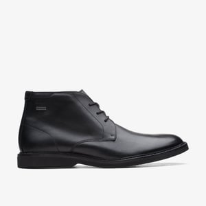 AtticusLTHiGTX Black Leather Boots