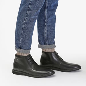 AtticusLTHiGTX Black Leather Boots