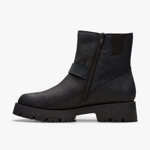 Ledwick Haley Black Oily Leather Boots