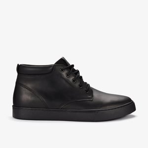 Lockton Mid Zwarte Leren Boots
