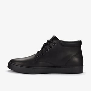 Lockton Mid Zwarte Leren Boots
