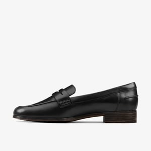Hamble Loafer Black Leather Shoes