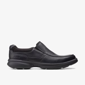 Bradley Vrije Zwarte Tumbled Leren Schoenen