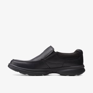 Bradley Vrije Zwarte Tumbled Leren Schoenen