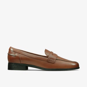 Hamble Instapper Tan Leren Schoenen