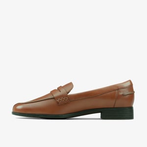 Hamble Instapper Tan Leren Schoenen