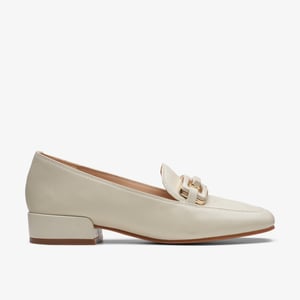 Seren30 Gemakkelijke Ivoor Leren Schoenen