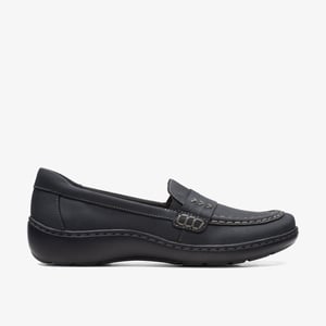 Cora Ashly Zwarte Leren Schoenen