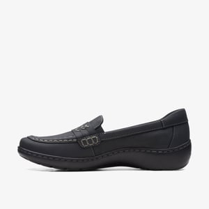Cora Ashly Zwarte Leren Schoenen