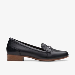 Juliet Aster Zwarte Leren Schoenen