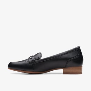 Juliet Aster Zwarte Leren Schoenen