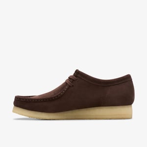 Wallabee Dark Brown Suede Shoes