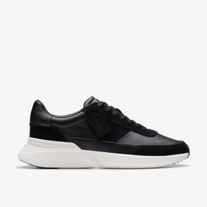 Craft Pace Black Leather Trainers