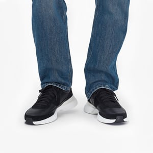 Craft Pace Black Leather Trainers