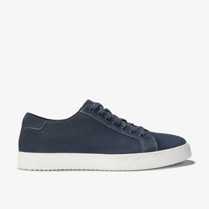 Lockton Lace Navy Suede Trainers