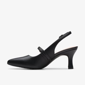 Kataleyna Ruby Black Leather Shoes
