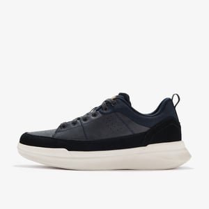 Burford Lace Navy Trainers