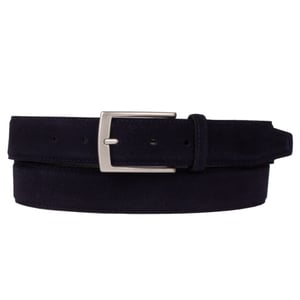 PRESLY & SUN Ps35-46 408 blue heren suede riem presley &