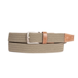 PRESLY & SUN Naturel kleurige elastische riem - ps35-24 025