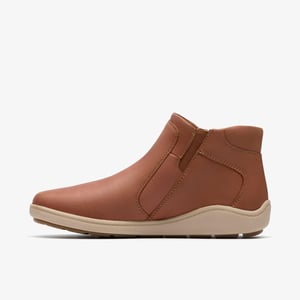Bryianne Carly Tan Leather Boots