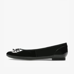 Couture Bloom Black Pat Shoes