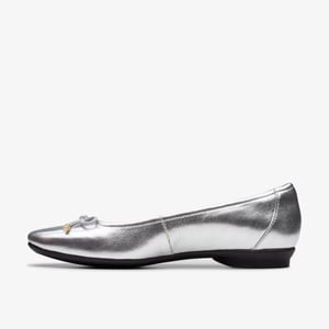 Candra Ljus Silvrig Metallic Skor