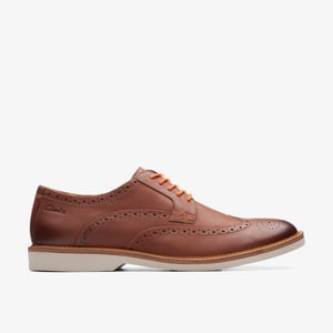 AtticusLTLimit Dark Tan Lea Shoes