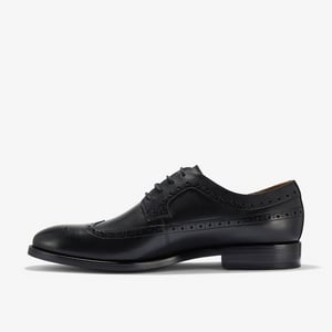 Banstead Tip Black Leather Shoes