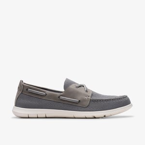 Flexway Slip-On Grå Kombi Skor