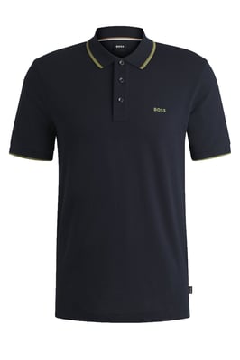 Boss Black Parlay 190 Polo Shirt Navy