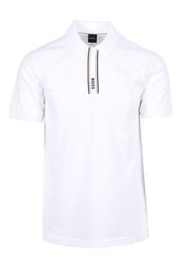 Boss Green PL Paddy Polo White