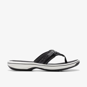 Brinkley Sea Black Synthetic Sandals