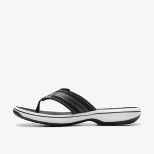 Brinkley Sea Black Synthetic Sandals